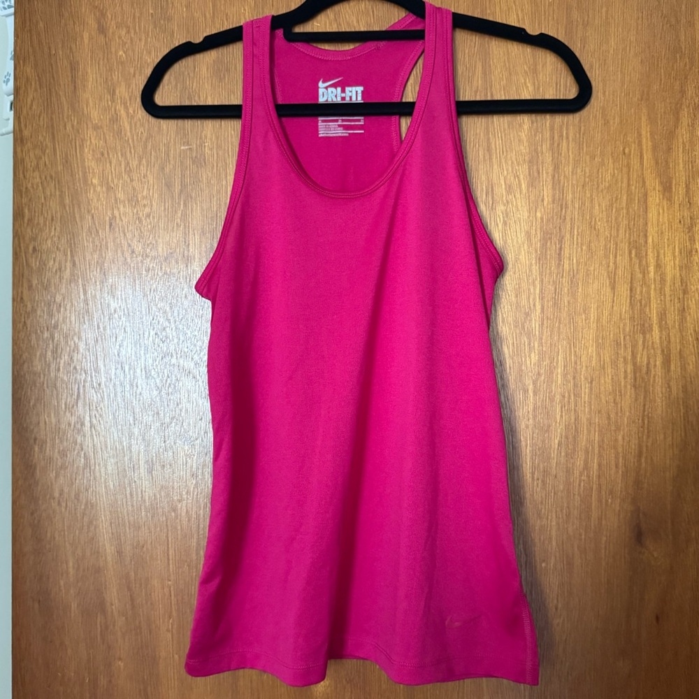 Nike Women's Bright Pink Tank Top